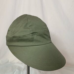 Dorfman Pacific hat, cloth, olive green, elastic band